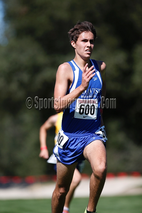 2013SIXCHS-086.JPG - 2013 Stanford Cross Country Invitational, September 28, Stanford Golf Course, Stanford, California.